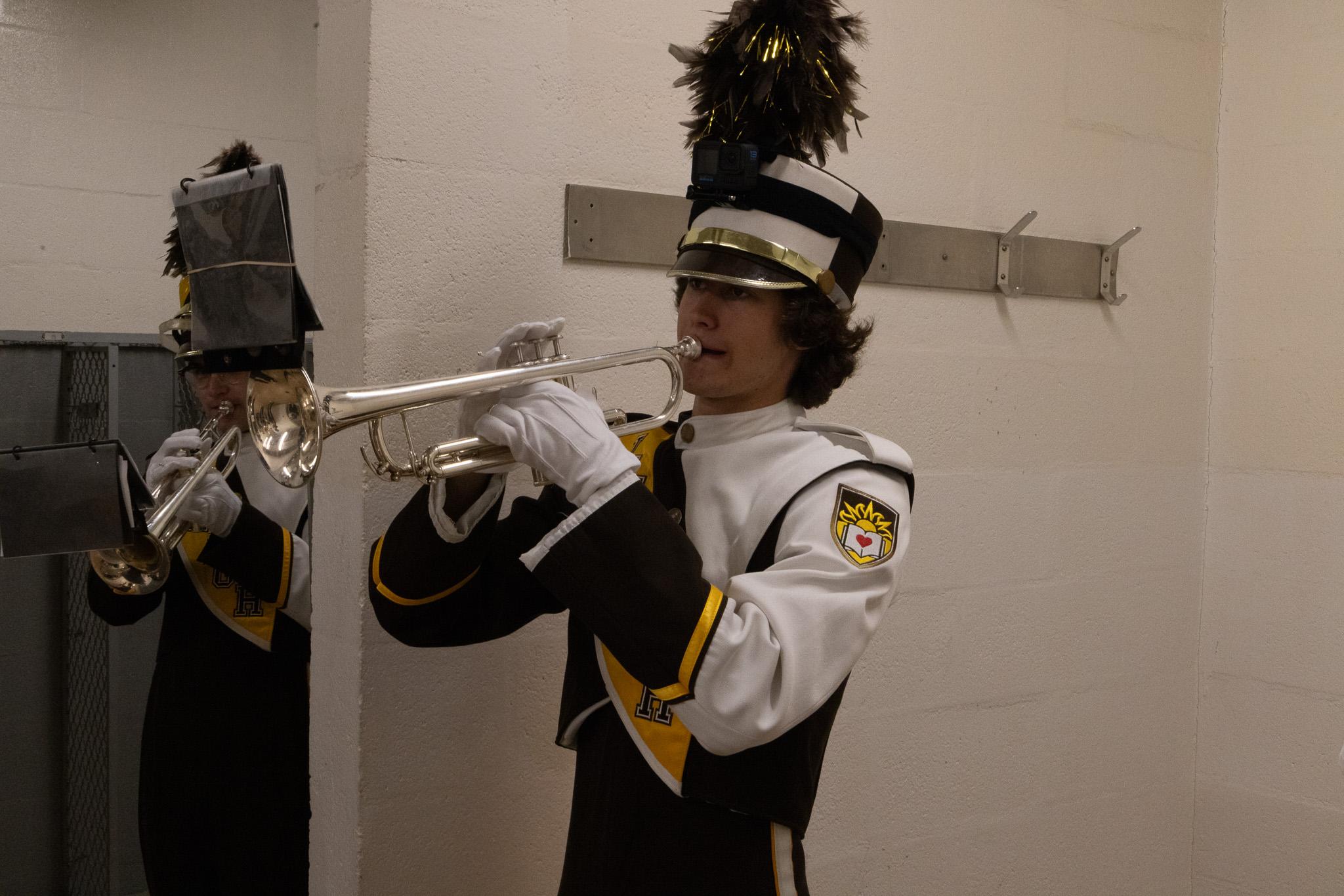 Drum Major Sean Hetzel